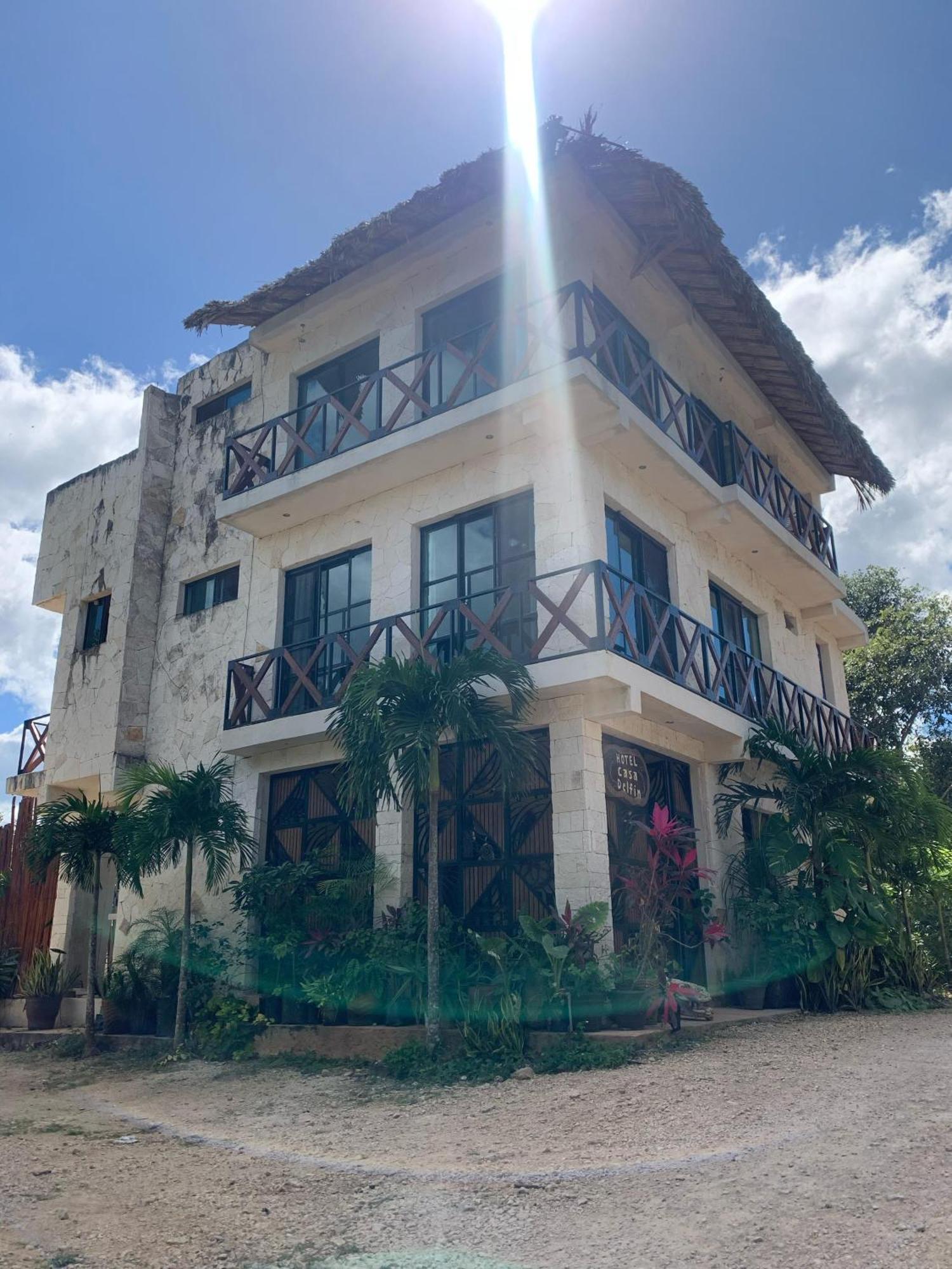 Апартаменты Casa Delfin Tulum Макарио-Гомес Экстерьер фото